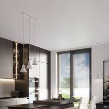 Zdjęcie Sollux Lampa wisząca TAZILA 1 biała (SL.0987) - Różan