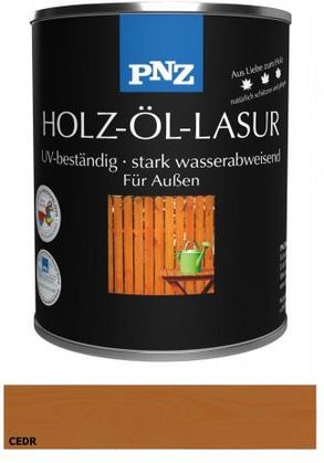 Pnz Lazura Olejna Do Drewna 0,75L Cedr