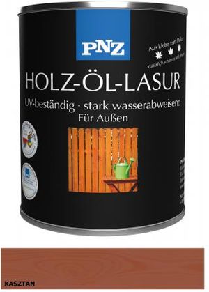 Pnz Lazura Olejna Do Drewna 5L Kasztan