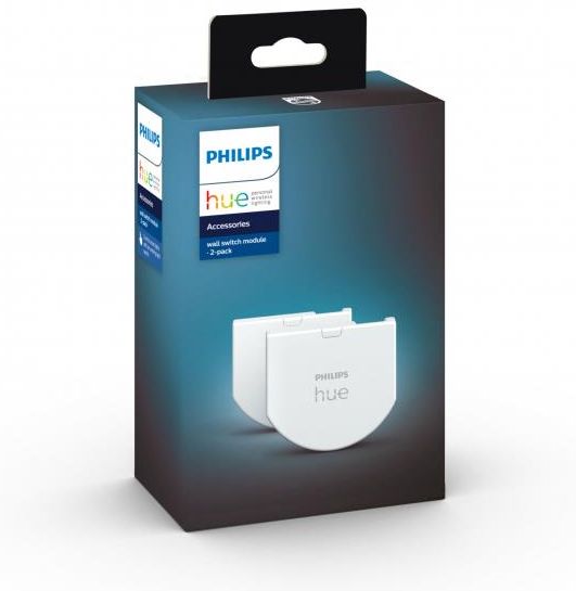 Pack 2 Modules Interrupteur Mural PHILIPS Hue - Ledkia