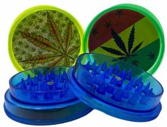 Zdjęcie Cannabis Spot Młynek Rasta Konopia Grinder 2-Częściowy - Nowe Warpno