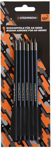 Steambow Bełt Duraluminiowy Myśliwski 6,3" Ar-Seria Bodkin 6Szt Zestaw - zdjęcie 1 Steambow Bełt Duraluminiowy Myśliwski 6,3" Ar-Seria Bodkin 6Szt Zestaw