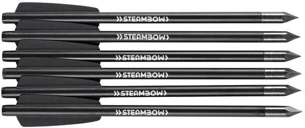 Steambow Bełt Duraluminiowy Myśliwski 6,3" Ar-Seria Bodkin 6Szt Zestaw - zdjęcie 5 Steambow Bełt Duraluminiowy Myśliwski 6,3" Ar-Seria Bodkin 6Szt Zestaw