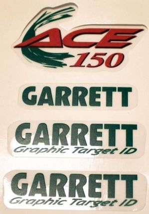 Garrett Zestaw Naklejek Ace 150 Naklejki