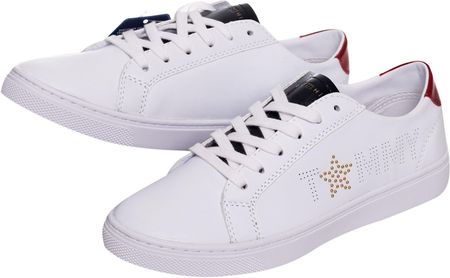 Tommy star sale metallic sneaker