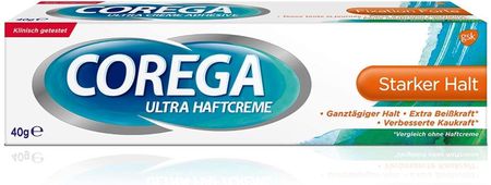 Corega Ultra Haftcreme Straker Halt 40g