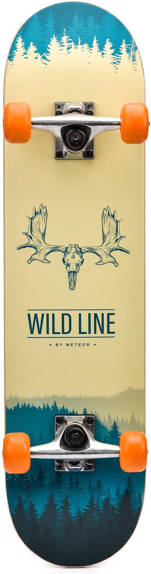 Meteor Deskorolka Drewniana Wild Line - zdjęcie 1 Meteor Deskorolka Drewniana Wild Line