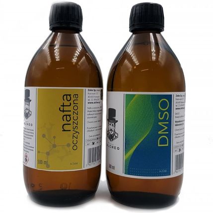 Nafta oczyszczona Laboratoryjnie. DMSO Ultraczyste. 2x500 ml. ID oferty: 294