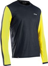 Zdjęcie Northwave Xtrail Long Sleeve Jersey Men Czarny Żółty - Szczecin