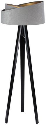 Lumes Szaro-czarna nowoczesna lampa stojąca - S025-Kensa (E17127060P014CZ)