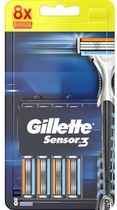 Gillette Wymienne Ostrza Golące, 8 Szt. Sensor Excel 8 szt.