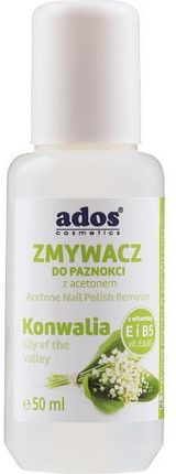 Ados Zmywacz do paznokci z acetonem Konwalia Acetone Nail Polish Remover 100ml