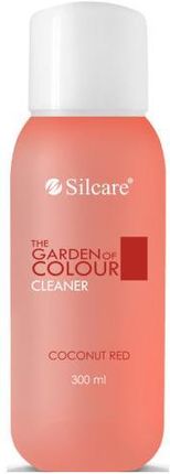 Silcare Zmywacz do paznokci The Garden of Colour Cleaner Coconut Red 300ml