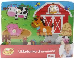 Zdjęcie Smily Play Układanka Drewniana Mała Farma 9El. - Modliborzyce