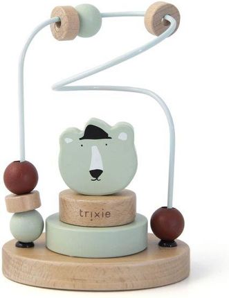 Trixie Baby Mr Polar Bear Labirynt Z Drewnianymi Koralikami