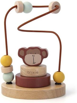 Trixie Baby  Mr Monkey Labirynt Z Drewnianymi Koralikami