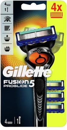 Gillette Golarka Z 4 Wymiennymi Ostrzami Fusion5 Proglide
