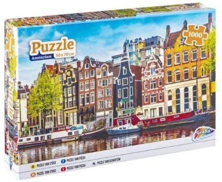 Grafix Puzzle Imt Panorama Amsterdamu 1000El. 50X70Cm