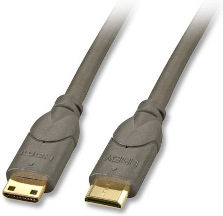 Lindy 41042 cyfrowy (typu C) mini HDMI - mini HDMI - 2m