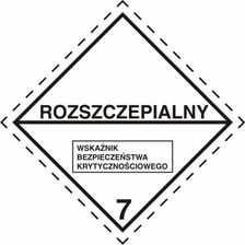 Zdjęcie Tdc Nalepka Materiały Promieniotwórcze. Materiał Rozszczepiony Klasy 7 - Drzewica