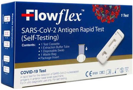 FLOWFLEX COVID-19 Szybki test antygenu SARS-CoV-2 1szt.