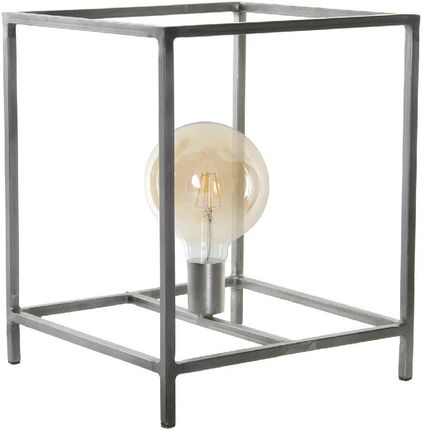 Dkd Home Decor Lampa stołowa Metal Gris Oscuro (33 x 33 x 40 cm) (S3014678)