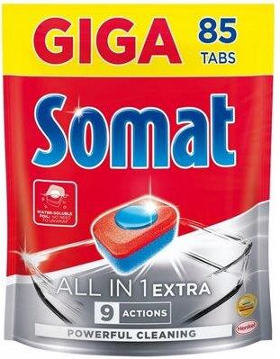 Somat Tabletki Do Zmywarek All-In-1 Extra 85Szt.