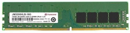 Transcend JetRam, DDR4, 16 GB, 3200MHz, CL22 (JM3200HLB-16G)