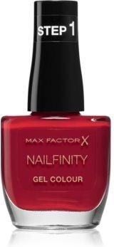 Max Factor Nailfinity Gel Colour żelowy lakier do paznokci bez konieczności użycia lampy UV/LED odcień 310 Red Carpet Ready 12 ml