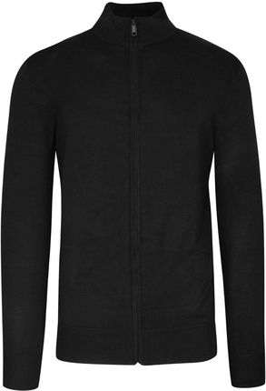 Sweter Czarny Ze Stójką Zapinany Na Zamek Ściągacze Męski Brave Soul Swbrsaw21Boxgroveblack