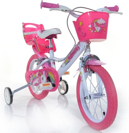 Dino Bikes Rower dziecięcy Unicorn różowy 16"