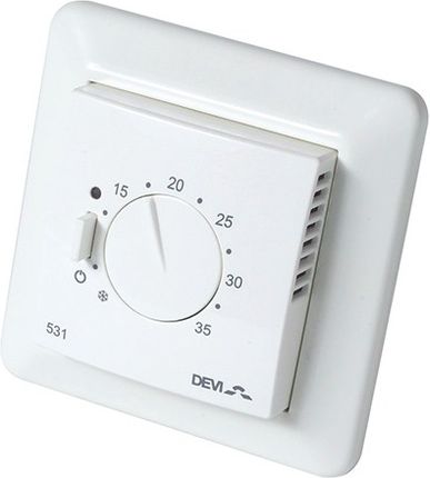 DEVI Termostat elektroniczny z wbudowanym powietrznym czujnikiem temperatury DEVIreg 531 (140F1034)