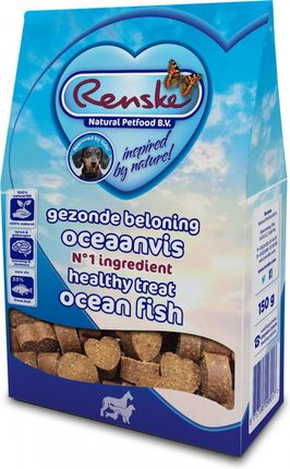 Renske Healthy Treat Ocean Fish Ciasteczka Z Rybami Oceanicznymi Dla Psów 150G