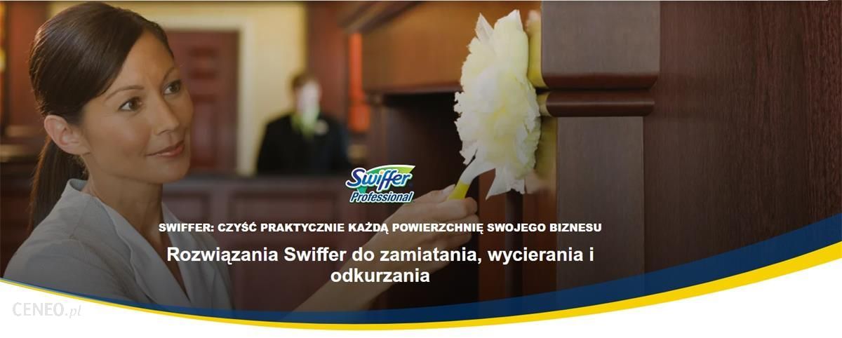 Swiffer Mop Zestaw 8Szt. Dry Szmatki Suche + Miotełka Do Kurzu