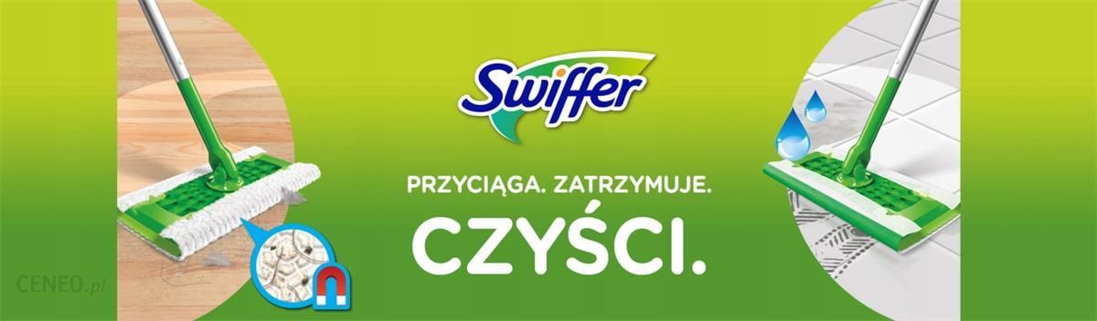 Swiffer Mop Zestaw 8Szt. Dry Szmatki Suche + Miotełka Do Kurzu