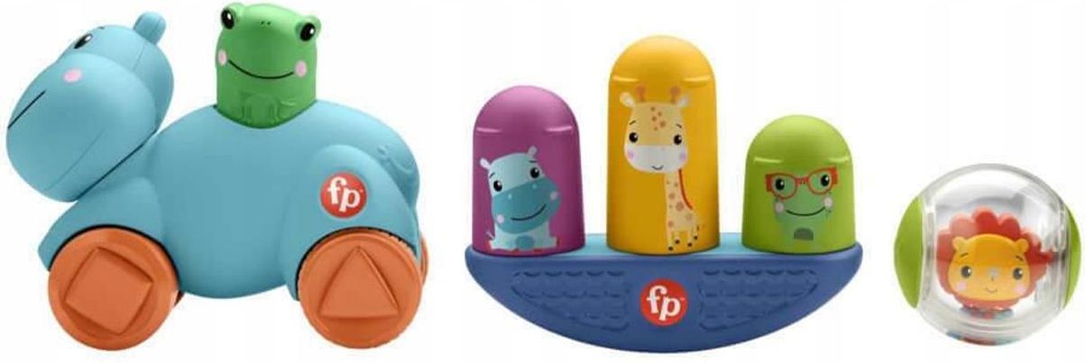 Fisher-Price Zestaw prezentowy Rozwijamy ruchy HFJ94 - zdjęcie 6 Fisher-Price Zestaw prezentowy Rozwijamy ruchy HFJ94
