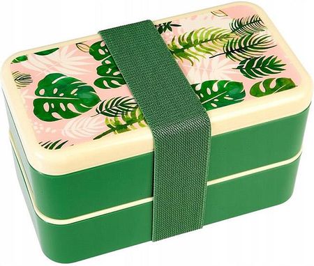 Rex London Podwójny Lunchbox Bento Tropikalne Palmy