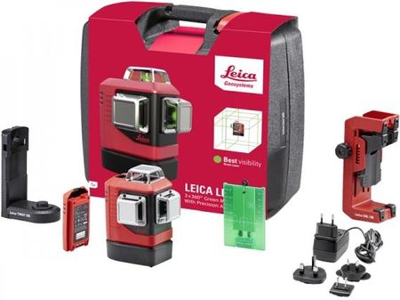 Leica Laser Liniowy Lino L6 (Zielona Wiązka) Walizka Zestaw 918977