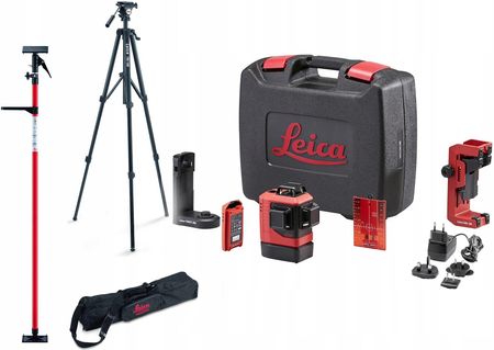 Leica Geosystems Laser 3-Płaszczyznowy Leica Lino L6R + Statyw, Tyczka Rozporowa 9129691