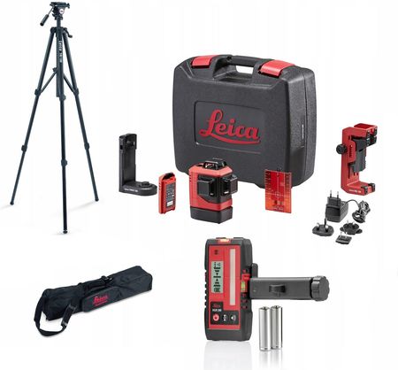 Leica Geosystems Laser 3-Płaszczyznowy Leica Lino L6R + Statyw, Detektor Wiązki 9129692