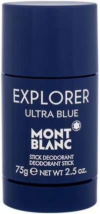 Montblanc Explorer Ultra Blue Dezodorant W Sztyfcie 75 ml