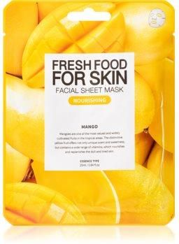Farm Skin Fresh Food For Skin MANGO maska odżywcza w płacie 25 ml