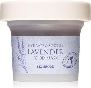 Skinfood Food Mask Lavender nawilżająca maseczka żelowa do złagodzenia i wzmocnienia skóry wrażliwej 120 g