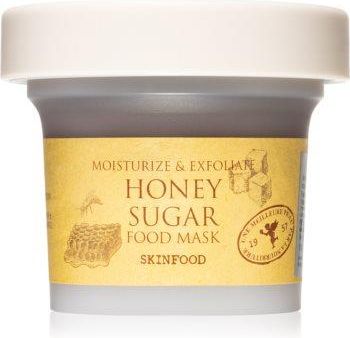 Skinfood Food Mask Honey Sugar złuszczająco-oczyszczająca maseczka do twarzy o działaniu nawilżającym 120 g