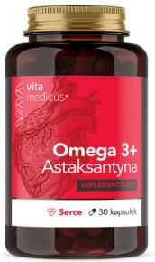 VitaMedicus Omega 3 + Astaksantyna 30 kaps