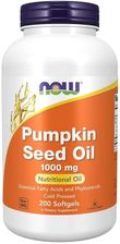 Zdjęcie Now Foods Pumpkin Seed Oil 1000 mg 200 kaps - Szczecin