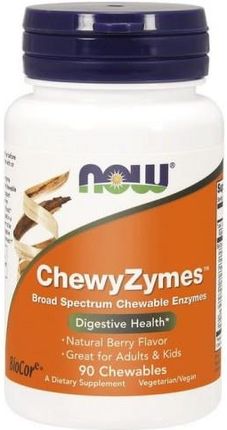 Now Foods ChewyZymes 90 tabl