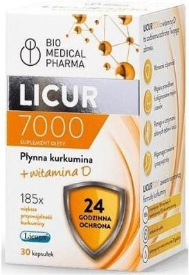 Bio Medical Pharma Licur 7000+Wit D 30kaps.