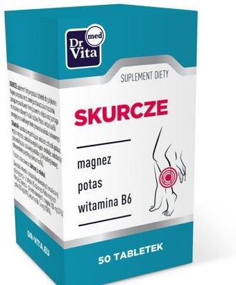 Dr Vita, Magnez Skurcz + Potas + Wtamina B6 50 tabl