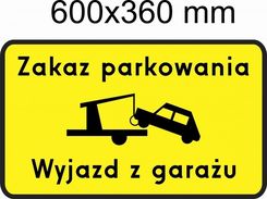 Wimed Tuchów Tabliczka Zakaz Parkowania Typ Folii 1